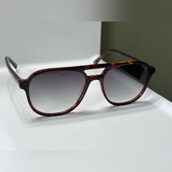Madewell Aviator Tortoise Shell Sunglasses - Picture 1 of 7